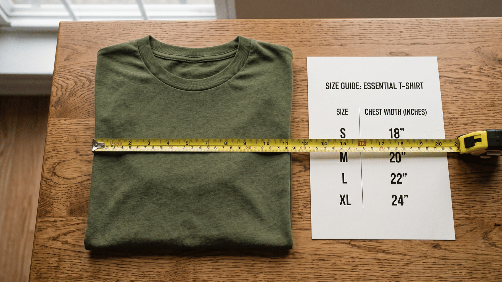 How to Read Size Charts Correctly Before Ordering Online